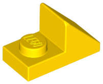 Lego (N) ~ Slope 45 2 x 1 with 2/3 Cutout ~ [Yellow]