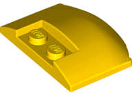 Lego (N) ~ Wedge 3 x 4 x 2/3 Triple Curved ~ [Yellow]