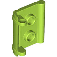 Lego (N) ~ Minifigure Utensil Book Binding with 2 Studs ~ [Lime]
