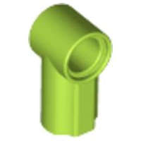 Lego (N) ~ Technic Axle and Pin Connector Angled #1 ~ [Lime]