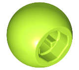 Lego (N) ~ Technic Ball Joint ~ [Lime]