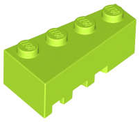 Lego (U) ~ Wedge 4 x 2 Right ~ [Lime]