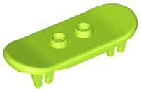 Lego (N) ~ Minifigure Utensil Skateboard Deck ~ [Lime]