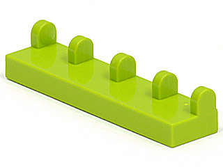 Lego (U) ~ Hinge Tile 1 x 4 ~ [Lime]