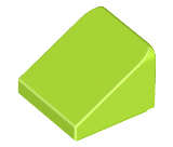 Lego (N) ~ Slope 30 1 x 1 x 2/3 ~ [Lime]