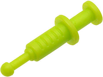 Lego Used - Minifigure Utensil Syringe~ [Lime]