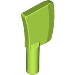 Lego (N) ~ Minifigure Utensil Cleaver ~ [Lime]