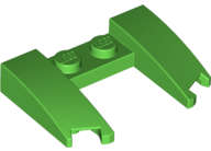 Lego (N) ~ Wedge 3 x 4 x 2/3 Curved with Cutout ~ [Bright Green]