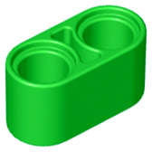 Lego (N) ~ Technic Liftarm Thick 1 x 2 ~ [Bright Green]