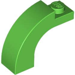 Lego (N) ~ Arch 1 x 3 x 2 Curved Top ~ [Bright Green]