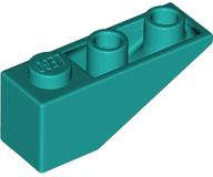 Lego (N) ~ Slope Inverted 33 3 x 1 ~ [Dark Turquoise]
