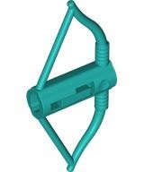 Lego (N) ~ Minifigure Weapon Bow / Shooter ~ [Dark Turquoise]