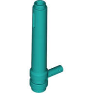 Lego (N) ~ Cylinder 1 x 5 1/2 with Bar Handle (Friction Cylinder) ~ [Dark Turquoise]
