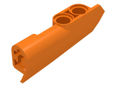 Lego (U) ~ Technic Panel Fairing #21 Very Small Smooth Side B ~ [Orange]