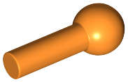Lego (N) ~ Bar 1L with Tow Ball ~ [Orange]