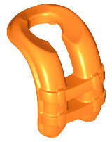 Lego (N) ~ Mini Doll Life Jacket Friends ~ [Orange]