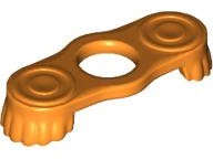 Lego (N) ~ Minifigure Epaulettes ~ [Orange]
