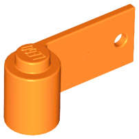 Lego (U) ~ Door 1 x 3 x 1 Right ~ [Orange]