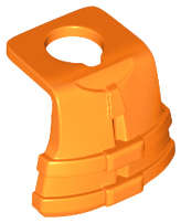 Lego (N) ~ Minifigure Life Jacket 2 Straps ~ [Orange]
