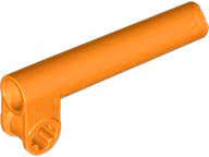Lego (U) ~ Technic Axle Connector Perpendicular 2 x 5 Bent ~ [Orange]