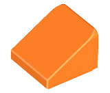 Lego (U) ~ Slope 30 1 x 1 x 2/3 ~ [Orange]