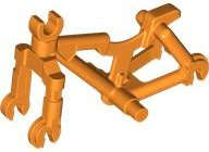 Lego (N) ~ Bicycle Frame Heavy Mountain Bike with Clip for Handlebars ~ [Orange]