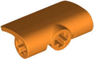 Lego (N) ~ Technic Panel Curved 2 x 3 x 1 ~ [Orange]