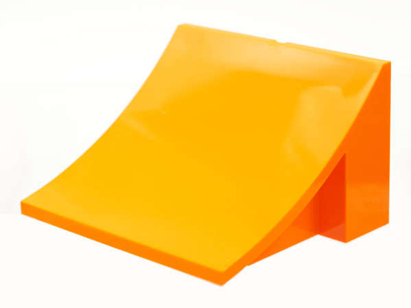 Lego (N) ~ Sports Stuntz Ramp ~ [Orange]