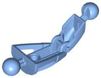 Lego (U) ~ Bionicle Toa Nuva Leg Section ~ [Medium Blue]