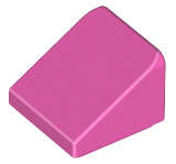 Lego (U) ~ Slope 30 1 x 1 x 2/3 ~ [Dark Pink]