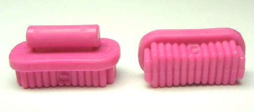 Lego (U) ~ Friends Accessories Brush Oval Large ~ [Dark Pink]