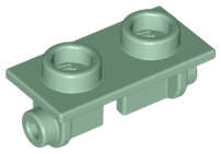 Lego (N) ~ Hinge Brick 1 x 2 Top Plate ~ [Sand Green]