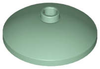 Lego (N) ~ Dish 3 x 3 Inverted (Radar) ~ [Sand Green]