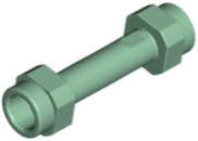 Lego (N) ~ Minifigure Weapon Hilt Smooth Extended ~ [Sand Green]