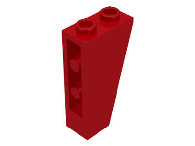 Lego (U) ~ Slope Inverted 75 2 x 1 x 3 ~ [Red]