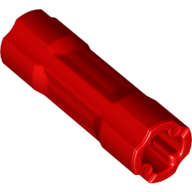 Lego (N) ~ Technic Axle Connector 3L ~ [Red]