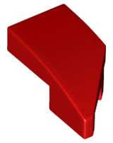 Lego (N) ~ Wedge 2 x 1 x 2/3 Left ~ [Red]
