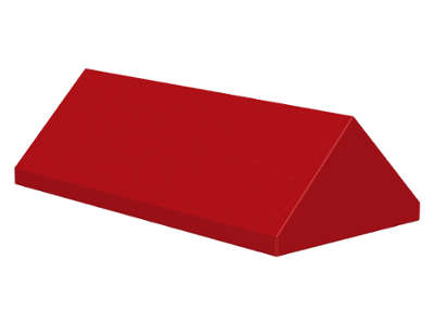 Lego (U) ~ Slope 45 2 x 4 Double ~ [Red]