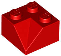 Lego (U) ~ Slope 45 2 x 2 Double Concave ~ [Red]