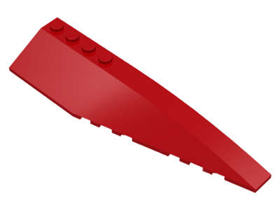 Lego (U) ~ Wedge 12 x 3 Right ~ [Red]