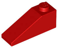 Lego (N) ~ Slope 33 3 x 1 ~ [Red]
