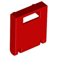 Lego (N) ~ Container Box 2 x 2 x 2 Door with Slot ~ [Red]