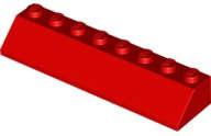 Lego Used - Slope 45 2 x 8~ [Red]