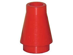 Lego (U) ~ Cone 1 x 1 ~ [Red]