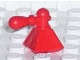 Lego (U) ~ Scala Accessories Bottle Perfume with Pyramid Base and Atomizer ~ [Red]