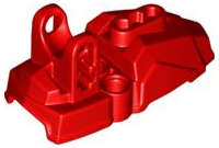 Lego (U) ~ Hero Factory Foot with Ball Socket ~ [Red]