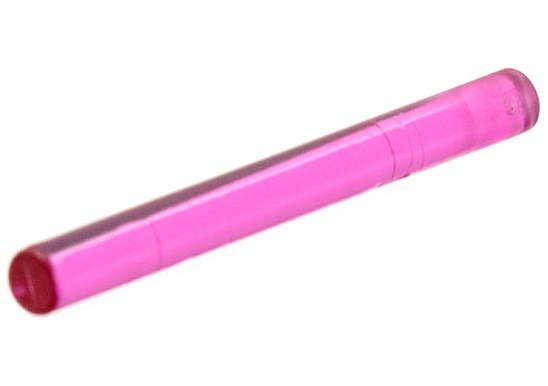 Lego (N) ~ Bar 4L (Lightsaber Blade / Wand) ~ [Trans-Dark Pink]