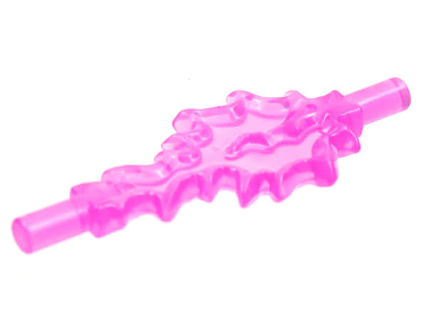 Lego (N) ~ Power Burst Bolt Large with Bar Ends ~ [Trans-Dark Pink]