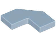 Lego (N) ~ Tile Modified Facet 2 x 2 ~ [Sand Blue]