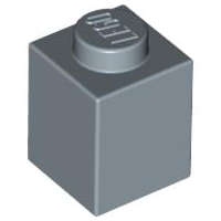 Lego (N) ~ Brick 1 x 1 ~ [Sand Blue]